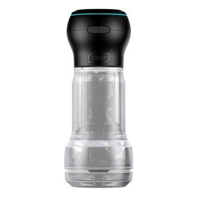 Мастурбатор Kiiroo Feel Pocket Crystal зі всмоктувальною інтерактивною насадкою PowerBlow Combo Set SX2240 фото