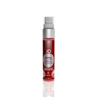 Гель для стимуляції сосків, ментол та перцева м&rsquo;ята - System JO Nipple Titillator Strawberry (30 мл) SO1499 фото