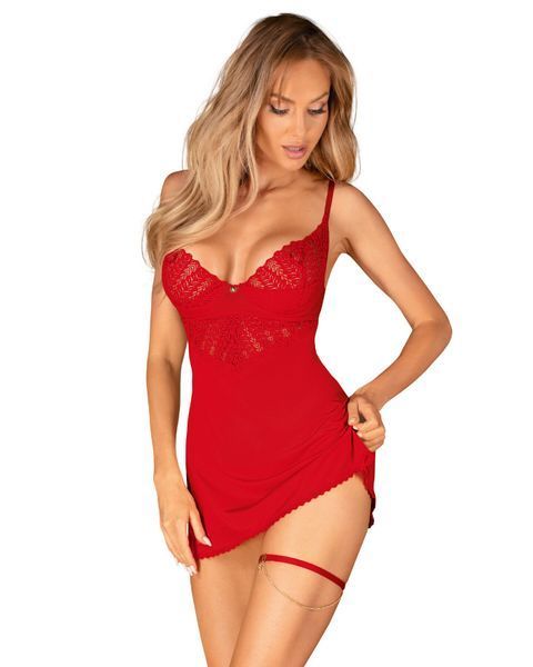 Гартер Obsessive Ingridia garter O/S SO9039 фото