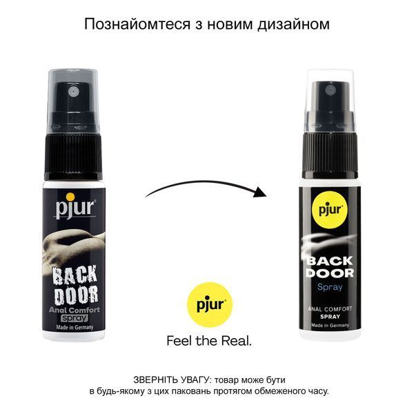 Розслаблювальний анальний спрей із пантенолом та алое, висококонцентрований - pjur backdoor 20 мл PJ10480 фото