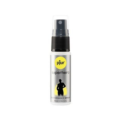 Пролонгувальний спрей pjur Superhero Spray 20 мл, всотується в шкіру, натуральні компоненти PJ10450 фото