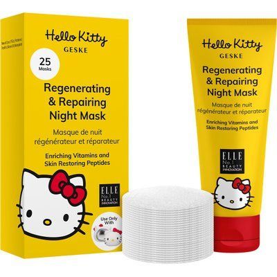 Регенеруюча та відновлювальна нічна маска GESKE Regenerating&Repairing Night Mask by Hello Kitty Head HB0617 фото