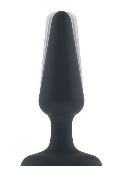 Анальна пробка з вібрацією, діаметр 4,1 см, soft-touch силікон - Dorcel Best Vibe Plug M SO2139 фото