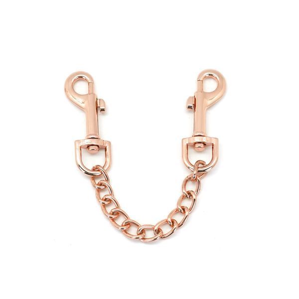 Шкіряні поножі Liebe Seele Rose Gold Memory Ankle Cuffs SO9497 фото