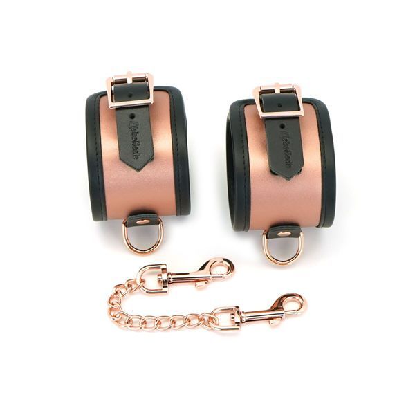 Шкіряні поножі Liebe Seele Rose Gold Memory Ankle Cuffs SO9497 фото