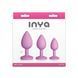 Набір анальних пробок &mdash; NS Novelties INYA Triple Ace Kit Blush sx4350 фото 3