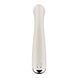 Вібратор з ротацією, плоский майданчик для стимуляції точки G - Satisfyer Spinning G-Spot 1 Beige SX0557 фото 4