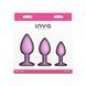 Набір анальних пробок &mdash; NS Novelties INYA Triple Ace Kit Blush sx4350 фото 4