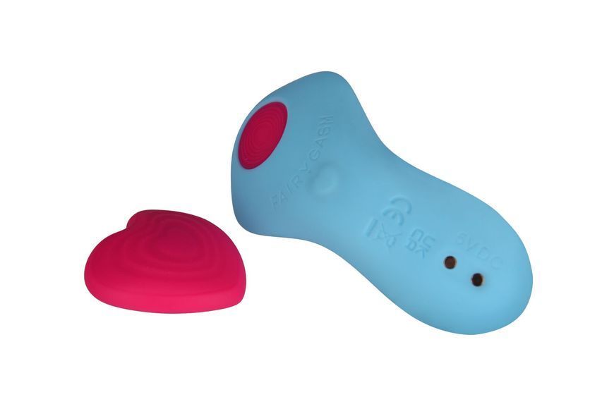 Вібратор в трусики FairyGasm HeartGem blue SX0628 фото