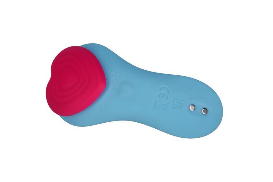 Вібратор в трусики FairyGasm HeartGem blue SX0628 фото