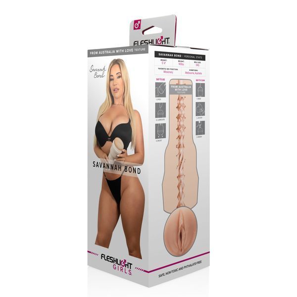 Мастурбатор Fleshlight Girls: Savannah Bond &ndash; From Australia With Love, зі зліпка вагіни SO9592 фото