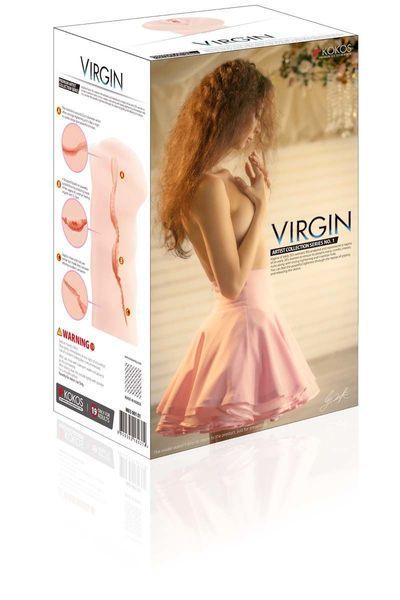 Мастурбатор вузенька вагіна незайманої Kokos Virgin SO1244 фото