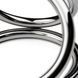Потрійне ерекційне кільце Sinner Gear Unbendable &ndash; Triad Chamber Metal Cock and Ball Ring &ndash; Large SO4617 фото 4