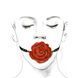 Розкішний кляп у вигляді троянди Zalo - Rose Ball Gag, подвійне використання SO6690 фото 3