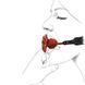 Розкішний кляп у вигляді троянди Zalo - Rose Ball Gag, подвійне використання SO6690 фото 4