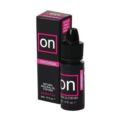 Збуджувальні краплі для клітора, діють до 30 хвилин - Sensuva ON Arousal Oil for Her Original (5 мл) SO3154 фото