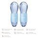 Подвійний масажер для очей GESKE Cool&Warm Duo Eye Massager 7в1 aquamarine HB0318 фото 2