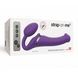 Безремінний страпон з вібрацією Strap-On-Me Vibrating Violet M, діаметр 3,3 см, пульт ДК, регульован SO3825 фото 2