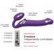 Безремінний страпон з вібрацією Strap-On-Me Vibrating Violet M, діаметр 3,3 см, пульт ДК, регульован SO3825 фото 6