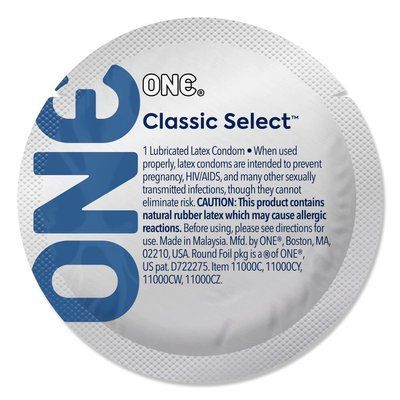 Презерватив ONE Classic Select - Contest Collection 1 шт, класичні, колекція 1 SX0745 фото