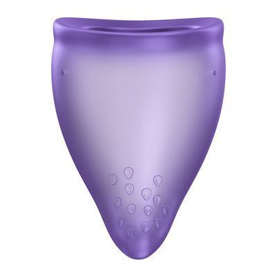 Менструальна чаша Fun Factory FUN CUP SIZE A Black Currant, багаторазова, діаметр 4 см, об&rsquo;єм 20 мл SX3683 фото