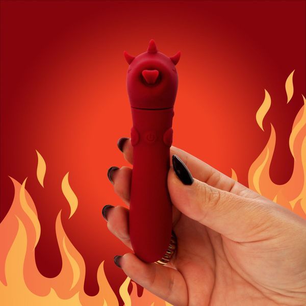 Вібратор-єдиноріжка, віброкуля, USB-зарядка, 10 режимів &ndash; Unihorn USB Bullet Blaze Diablo SX2859 фото