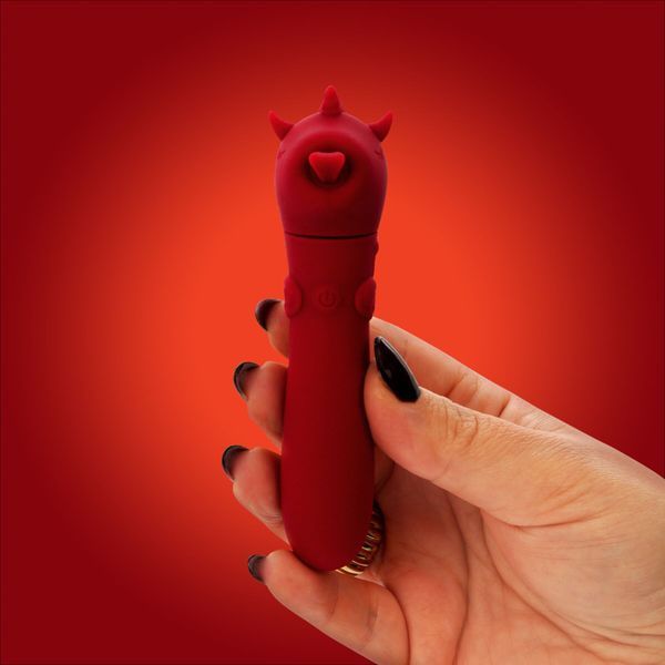 Вібратор-єдиноріжка, віброкуля, USB-зарядка, 10 режимів &ndash; Unihorn USB Bullet Blaze Diablo SX2859 фото