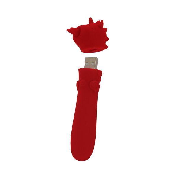 Вібратор-єдиноріжка, віброкуля, USB-зарядка, 10 режимів &ndash; Unihorn USB Bullet Blaze Diablo SX2859 фото