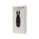 Віброкуля зі стимулювальними вушками - Adrien Lastic Pocket Vibe Rabbit Black  AD33499 фото 5
