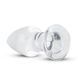Скляна анальна пробка, діаметр 3,9 см - Gildo Glass Buttplug No. 24 SO4620 фото 2