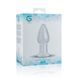 Скляна анальна пробка, діаметр 3,9 см - Gildo Glass Buttplug No. 24 SO4620 фото 5