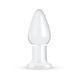Скляна анальна пробка, діаметр 3,9 см - Gildo Glass Buttplug No. 24 SO4620 фото 1