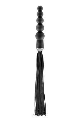 Флогер з ручкою - анальним намистом Fetish Tentation Whip with Rosary Handle SO4046 фото