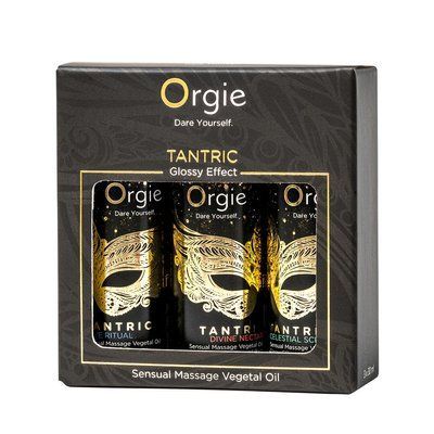 Набір олій для тантричного масажу Orgie &ndash; Tantric Mini Size Collection (3х30 мл), зволоження SX1556 фото
