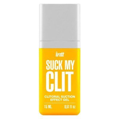 Гель для клітора з ефектом посмоктування, смак манго - Intt Suck My Clit Tropical Mango (15 мл) SX4003 фото
