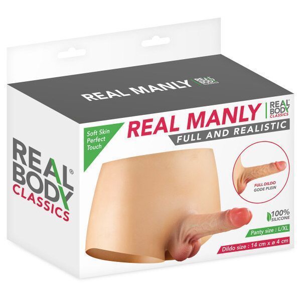 Страпон-труси Real Body &mdash; Real Manly full and realistic L/XL SO9955 фото