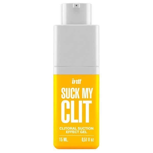 Гель для клітора з ефектом посмоктування, смак манго - Intt Suck My Clit Tropical Mango (15 мл) SX4003 фото