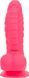 Ребристий фалоімітатор на присосці, віброкуля в подарунок ADDICTION &mdash; Tom 7&Prime; Dildo With Balls &mdash; Pink SO5585 фото 2