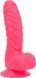 Ребристий фалоімітатор на присосці, віброкуля в подарунок ADDICTION &mdash; Tom 7&Prime; Dildo With Balls &mdash; Pink SO5585 фото 1