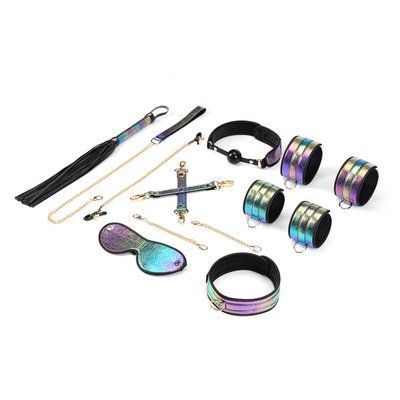 Набір для БДСМ Liebe Seele Vivid Rainbow 8 Pieces Set (8 предметів) SO9504 фото