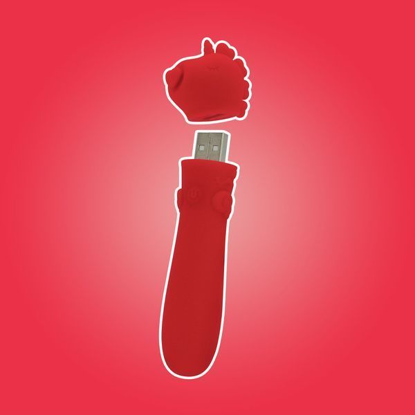 Вібратор-єдиноріжка, віброкуля, USB-зарядка, 10 режимів &ndash; Unihorn USB Bullet Cupid's Beau SX2861 фото