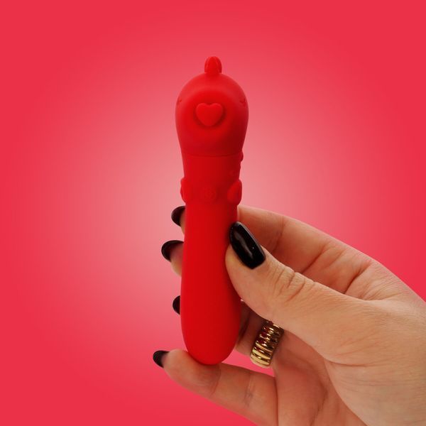 Вібратор-єдиноріжка, віброкуля, USB-зарядка, 10 режимів &ndash; Unihorn USB Bullet Cupid's Beau SX2861 фото