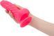 Ребристий фалоімітатор на присосці, віброкуля в подарунок ADDICTION &mdash; Tom 7&Prime; Dildo With Balls &mdash; Pink SO5585 фото 3