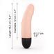 Вібратор Dorcel Real Vibration S Flesh 2.0, діаметр 3,7см, перезаряджається, для точки G SO7392 фото 6