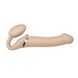 Безремінний страпон з вібрацією Strap-On-Me Vibrating Flesh L, діаметр 3,7 см, пульт ДК, регульовани SO3828 фото 4