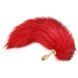 Анальна пробка з хвостом лисиці + вушка лисиці LOCKINK SEVANDA Red Vixen Set with Pear-shape Plug SX0907 фото 5