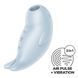 Вакуумний кліторальний стимулятор із вібрацією Satisfyer Seal You Soon SX0564 фото 1