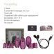 Смарт-вібратор для грудей Zalo - Nave Velvet Purple, пульт ДК, робота через додаток SO7489 фото 8