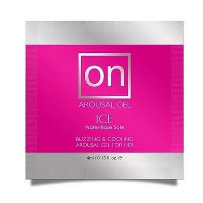 Пробник збудливого гелю охолоджуючий - Sensuva ON for Her Arousal Gel Ice (4 мл) SO3159 фото