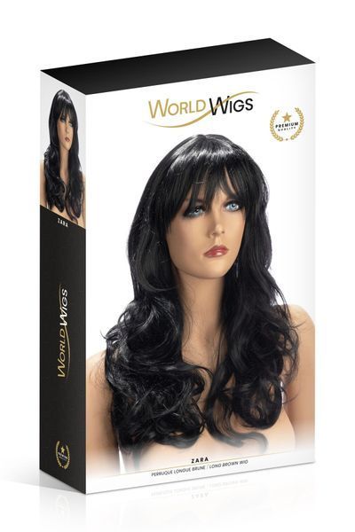 Парик Каштановий Zara Long World Wigs SO4677 фото